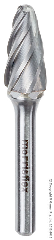 Non-ferrous Radiused Tree Burr - Size 5